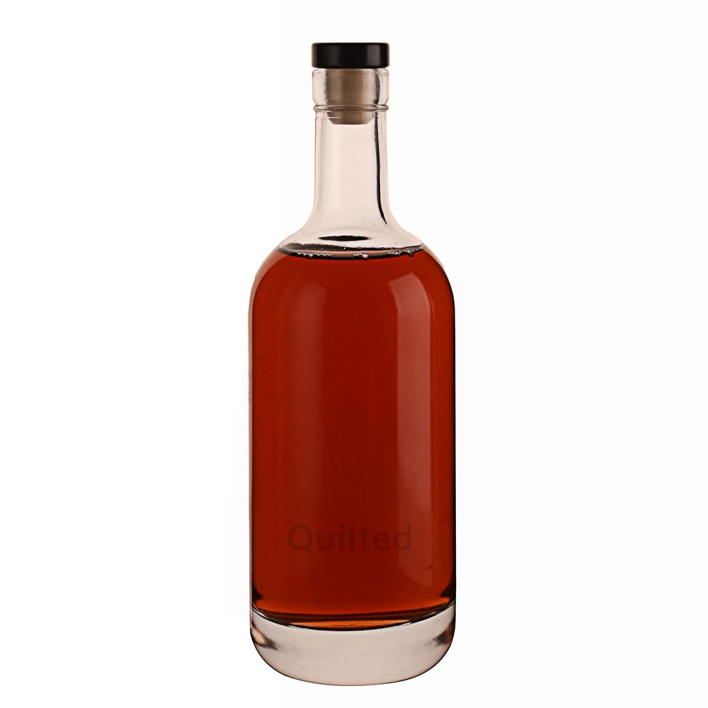 China Custom 500 ml liquor glass bottle with stopper  Manufacturer, Supplier