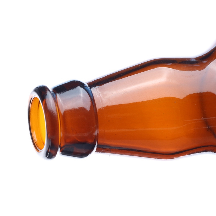 China 500ml Short Amber Glass Beer Bottle Supplier, Suppliers
