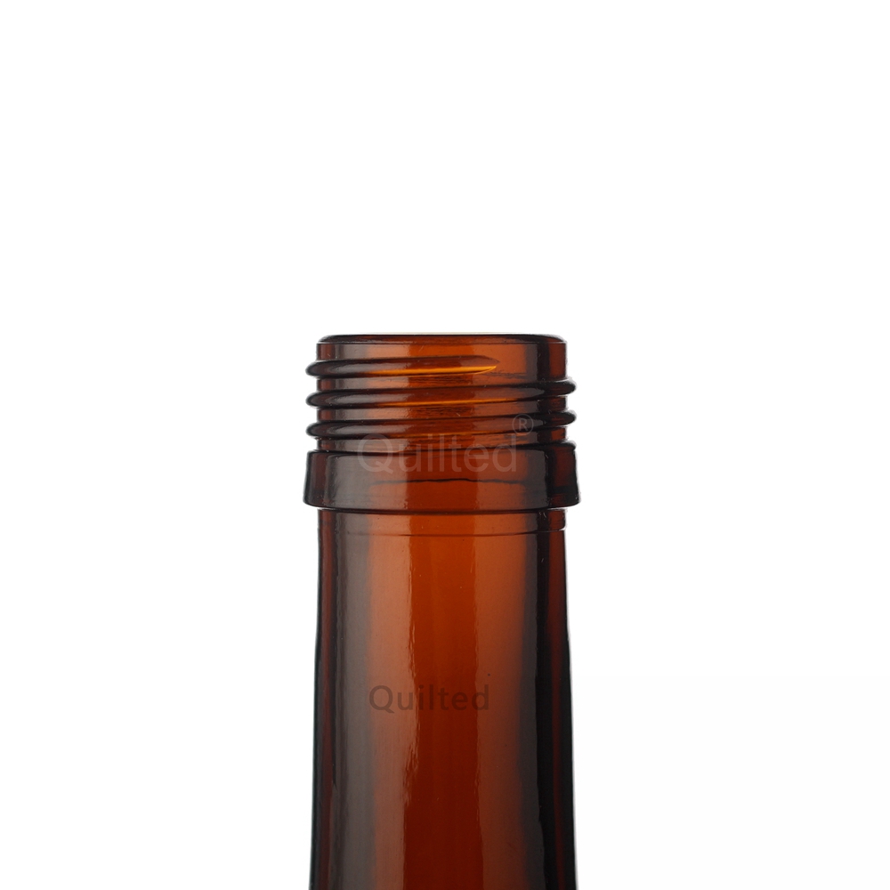 Wholesale 250 ml brown color liquor glass wine bottle with screw  Manufacturer, Suppliers