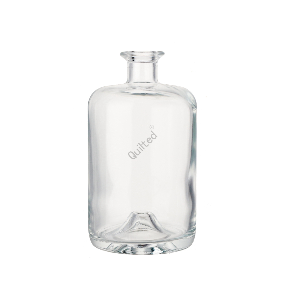 China high-capacity 750 ml round liquor glass vodka bottle Supplier, Suppliers