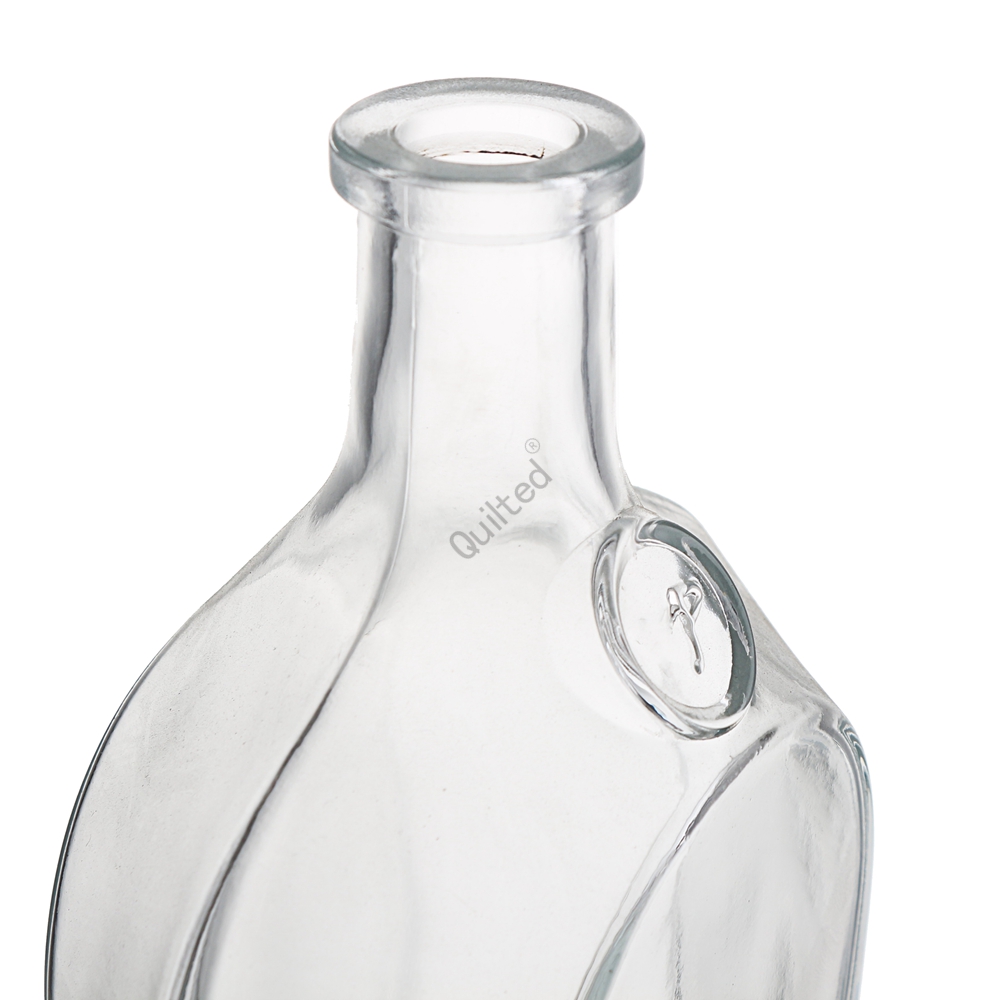 China 750 ml custom logo liquor glass vodka bottle  Manufacturers, Supplier