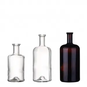 375ml 750ml Juniper Glass Bottle — gin and spirit bottle with premium finish
