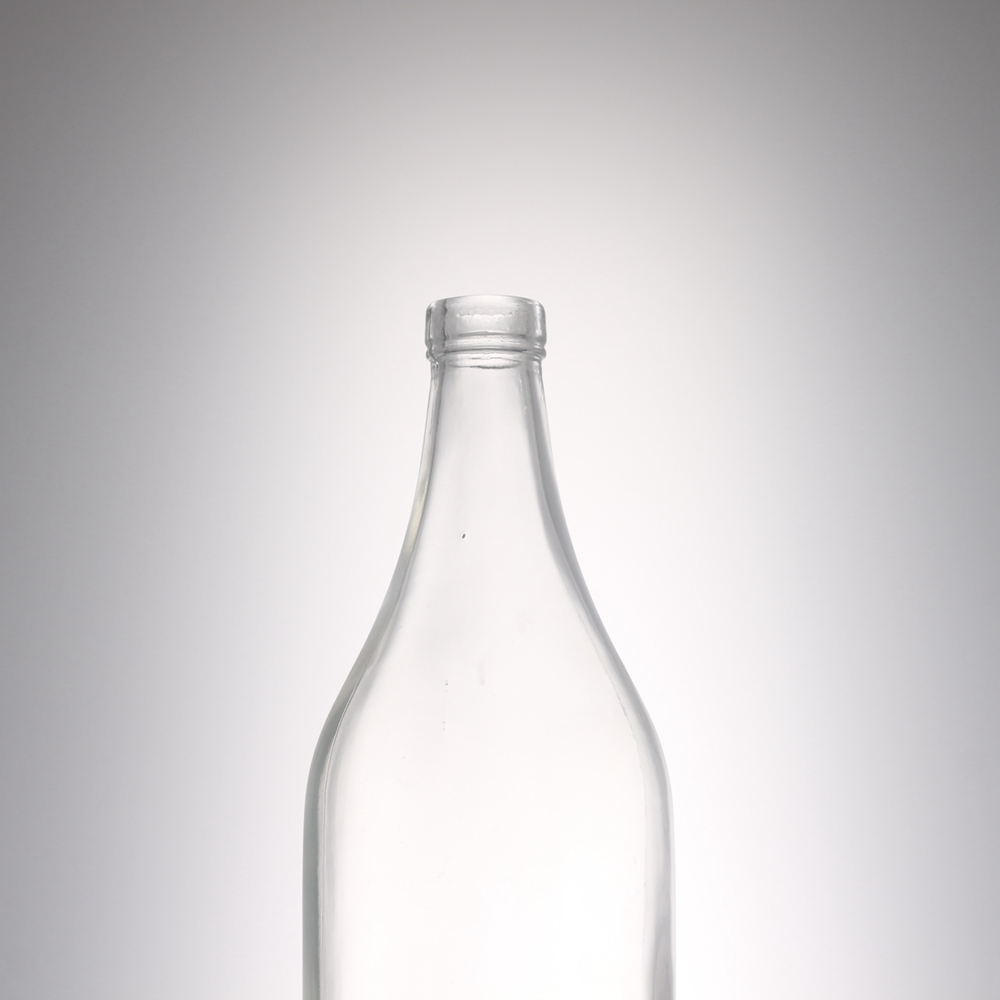 China 1000 ml liquor clear glass bottle with cork Manufacturer, Supplier