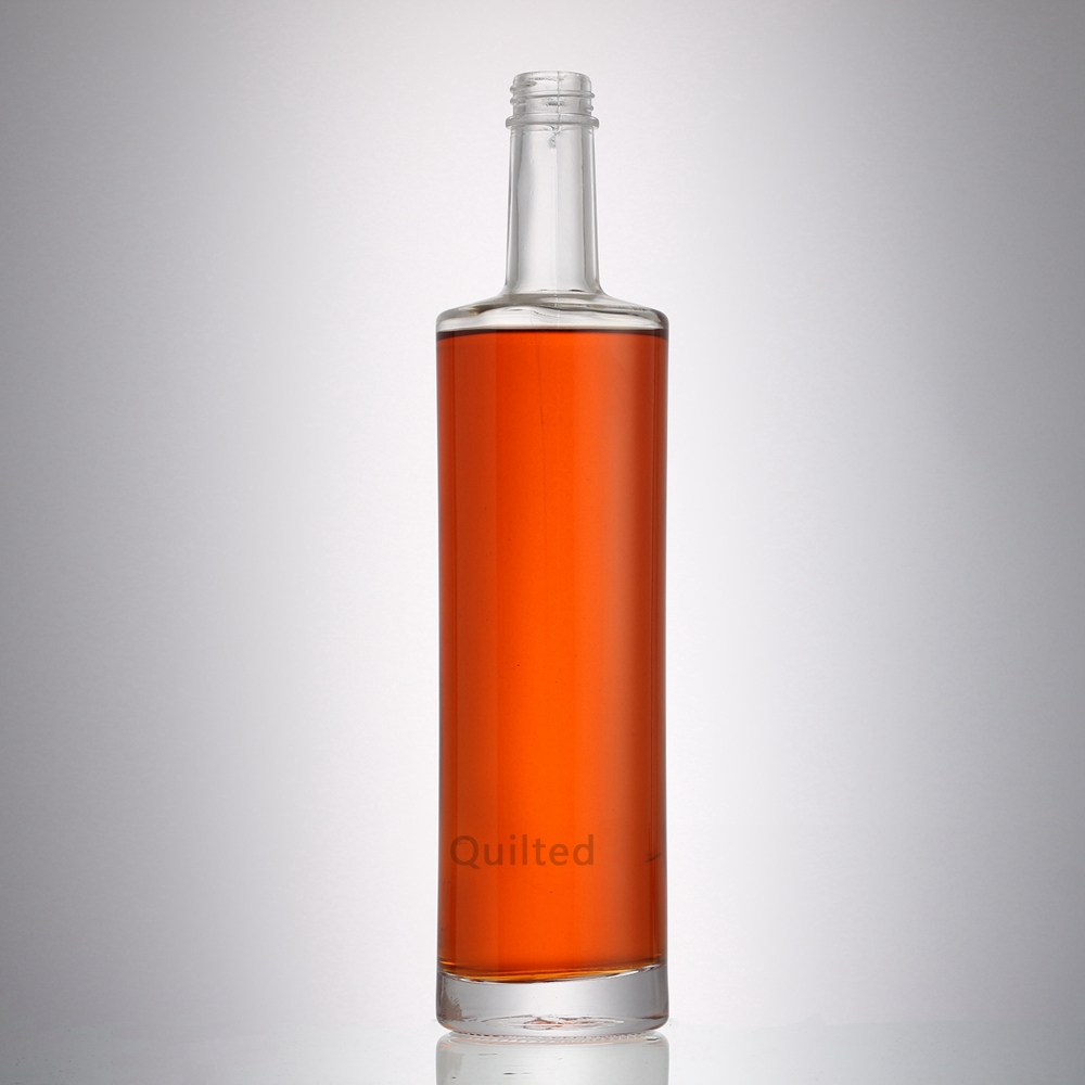Wholesale 750 ml flat shoulder liuqor glass brandy bottle  Manufacturers, Suppliers