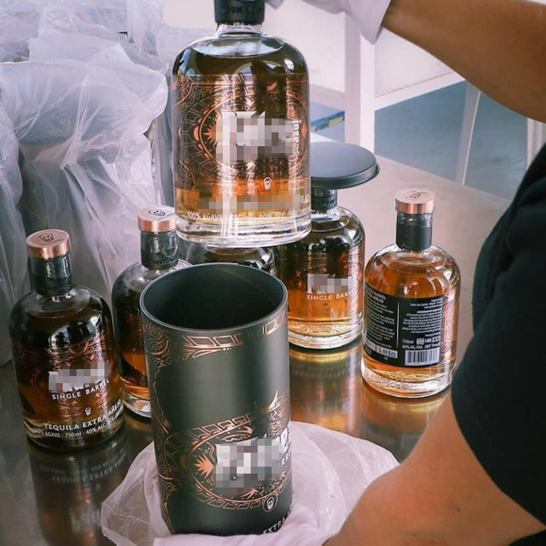 Wholesale 500 ml pretty liquor glass vodka bottle with cork  Manufacturer, Suppliers