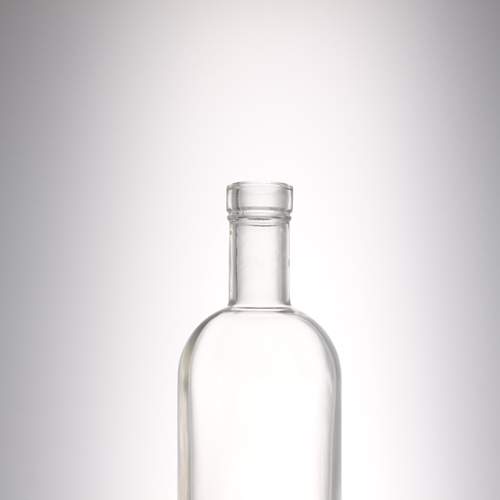 China 500 ml hard glass liquor bottle with cork  Manufacturer, Supplier