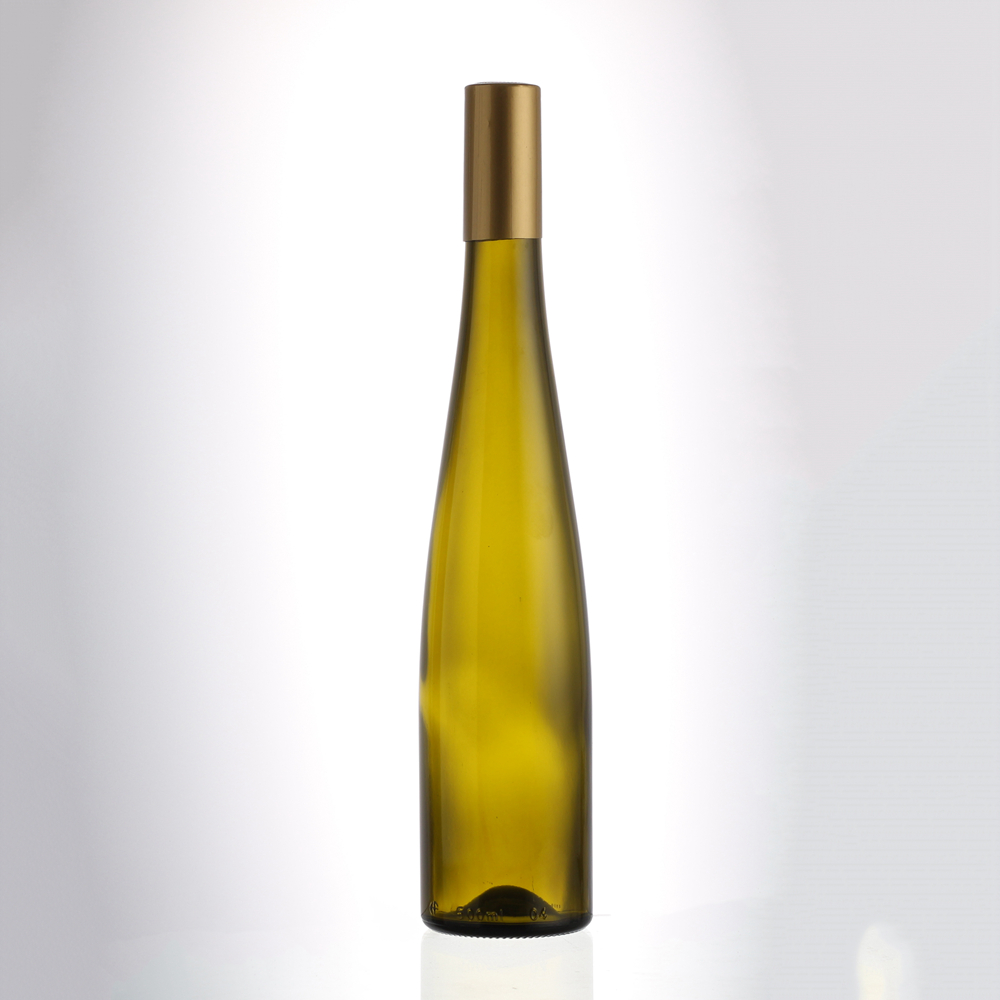 500 ml Brown Color Glass Bourgogne Marquise Wine Bottle