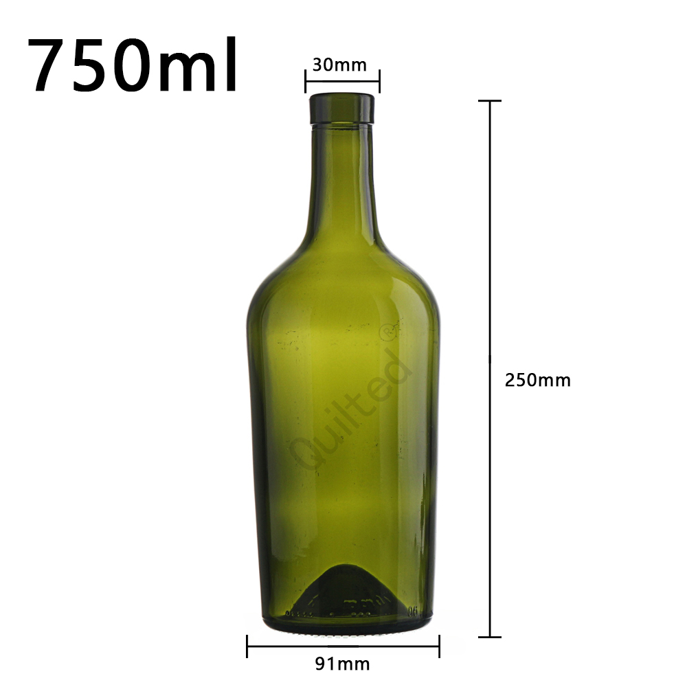 Liquor green bottle main