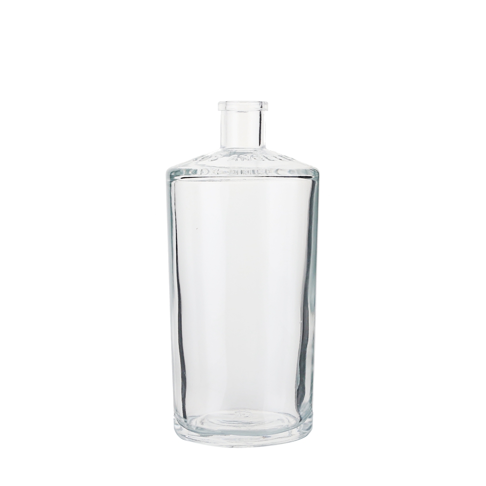 Wholesale Custom 500 ml flint glass liquor bottle with cork Manufacturer, Supplier