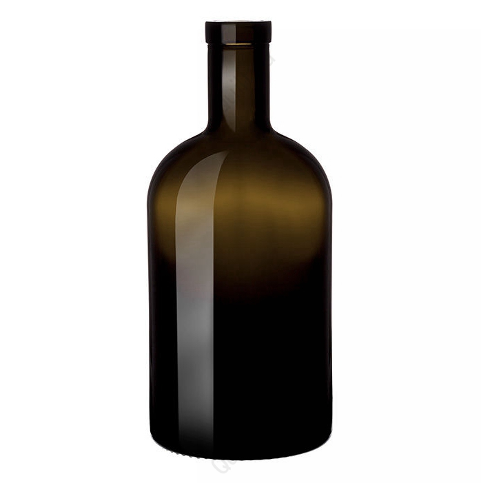 Amber liquor bottle 500ml Bourgogne Marquise Wine Bottle