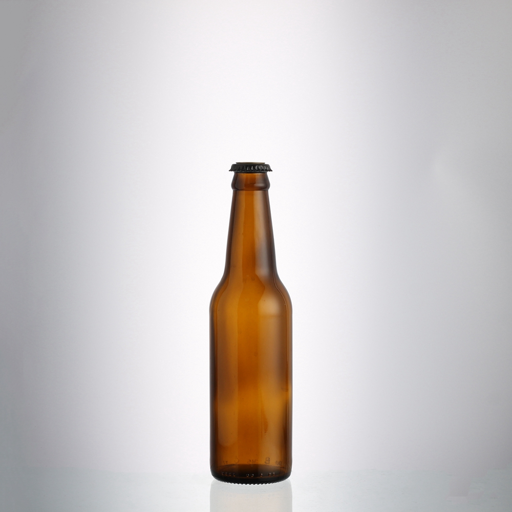 China 300 ml amber color beer glass bottle with crown  Manufacturer, Suppliers