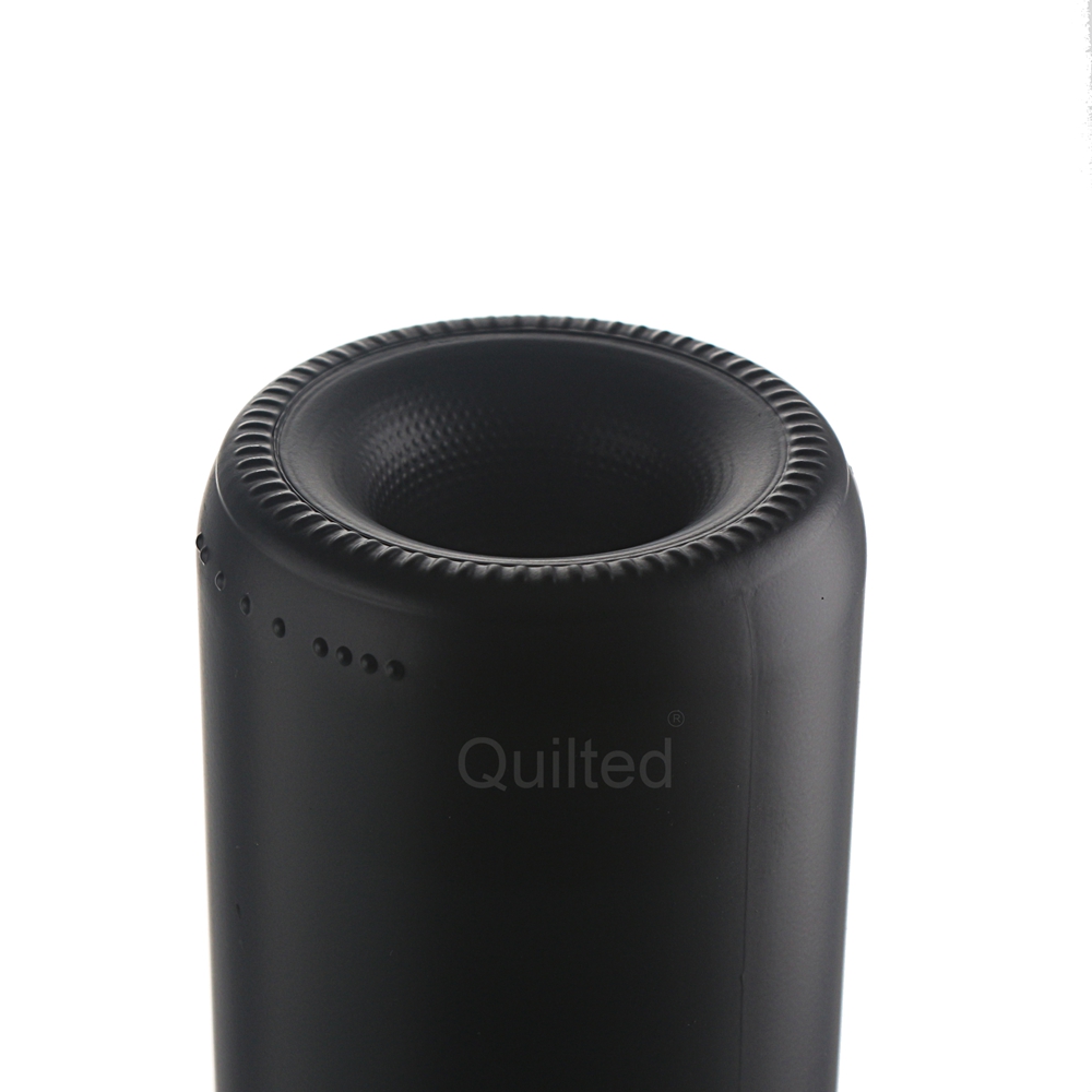 China 750 ml matte black liquor vodka glass bottle with cover Manufacturers, Supplier