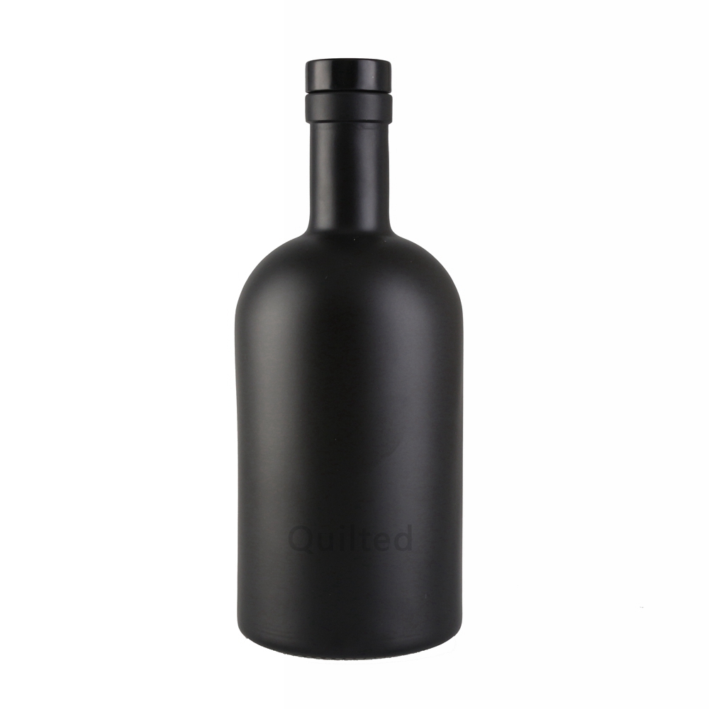 China 375 ml black color liquor wine glass bottle  Supplier, Suppliers