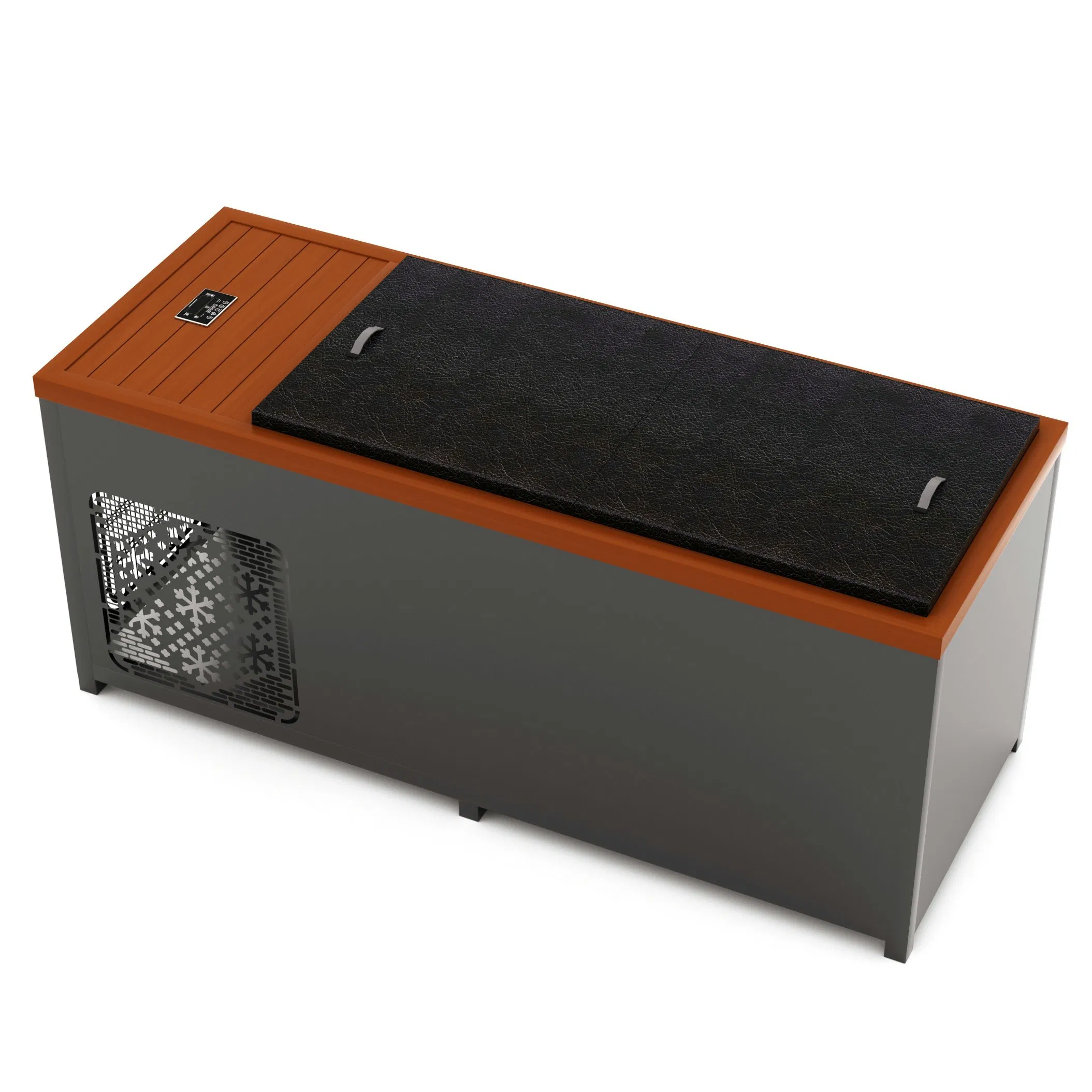 Newest Outdoor Wooden Cold Plunge Ice Bath Tub with Water Chiller Machine