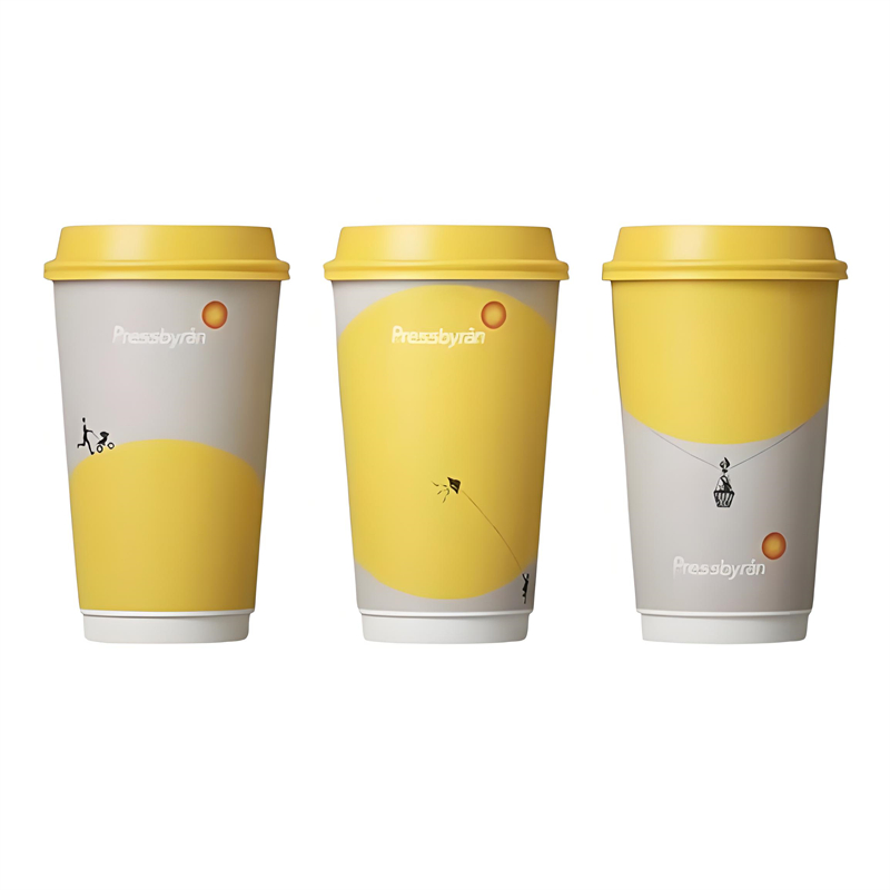 Manufacturer Disposable Single Wall Paper Cups for Hot and Cold Drinks