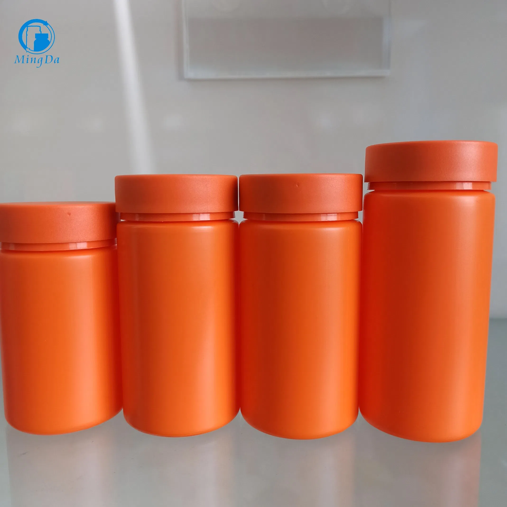 HDPE Cylindrical Probiotics Products Coq10 Calcium Capsules 300 500 750 Ml Bottle Beauty Support Vitamins Immune Products Colorful Big Containers
