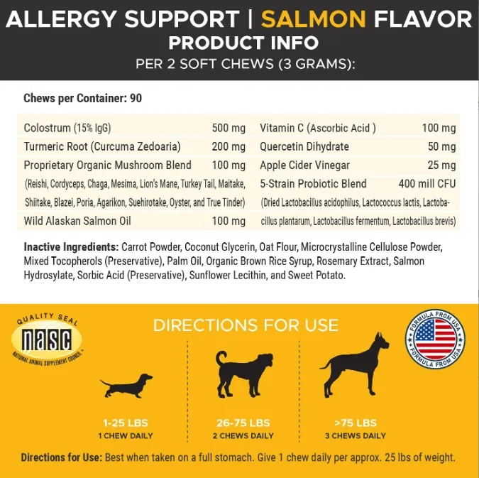 Dog Allergy Support 3