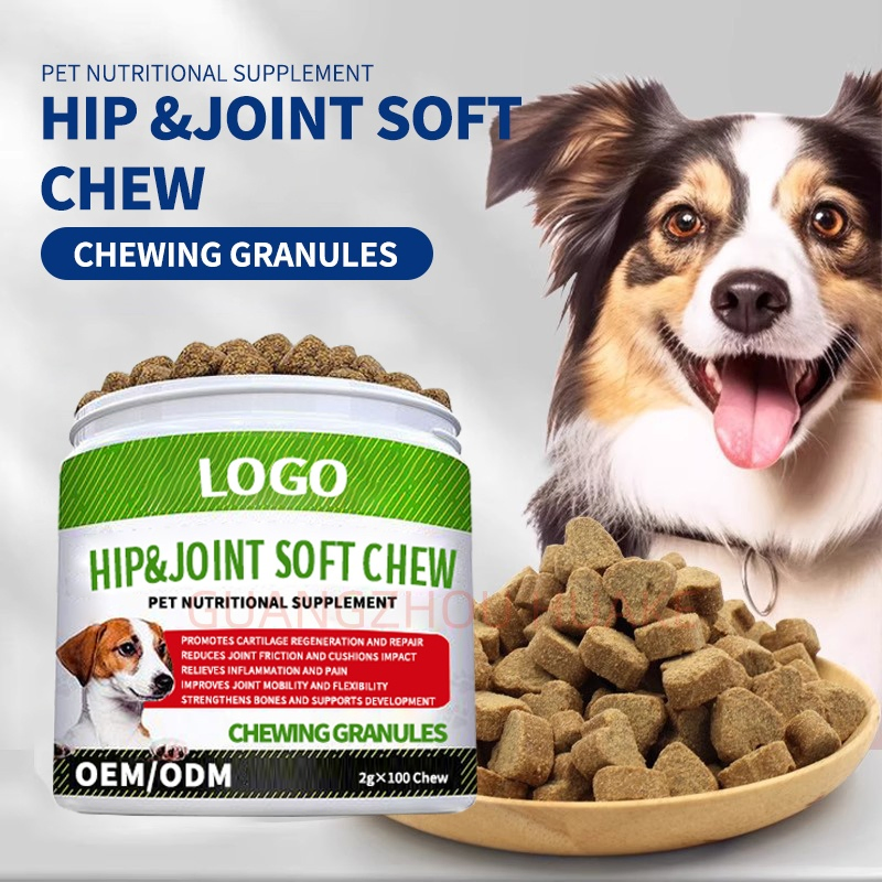 FDA-Certified Joint Support Chewables for Large Breed Pets