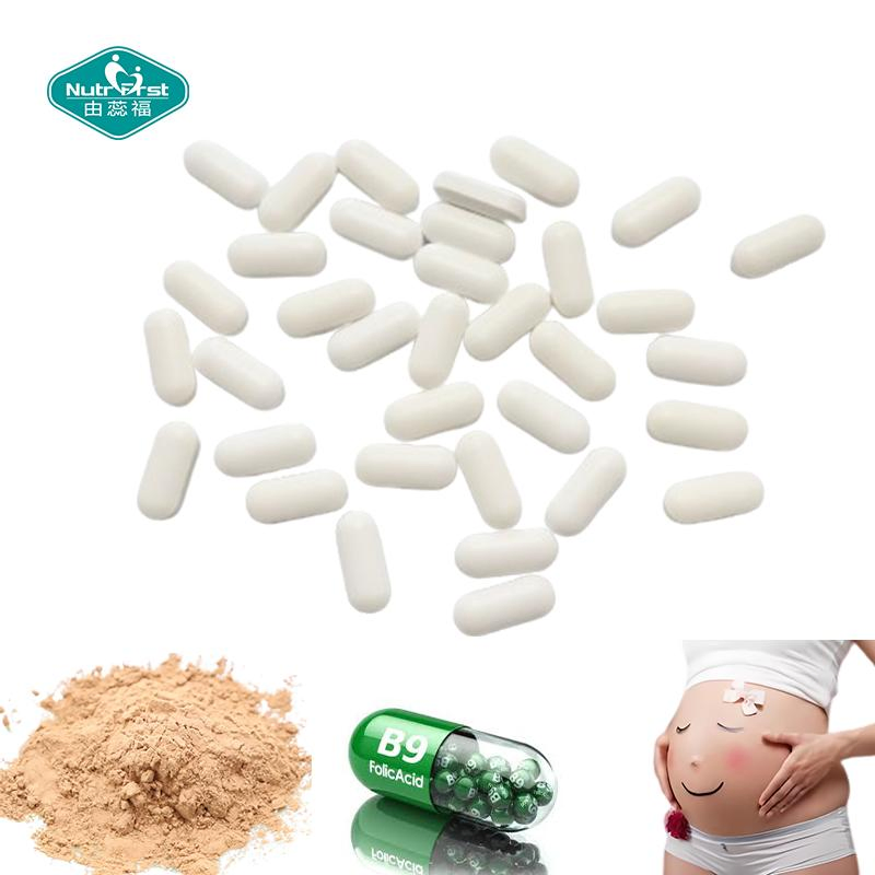 Nutrifirst L-Methylfolate Tablets Dietary Supplements Highly Bioavailable and Pure Vegan-Fiendly Enhancing Cognitive Function