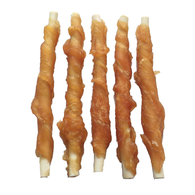 Wholesale High-Quality Chicken Wraps Cheese Bone Dog Dental Chews