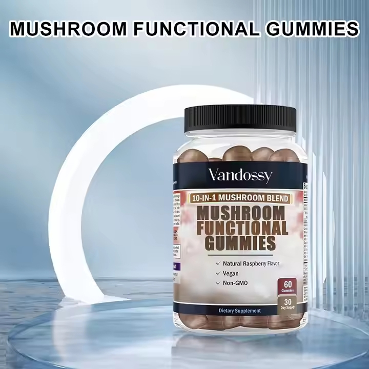 Private Label Immune Support Gummies for Adults Boosting Cognitive Function and Stress Relief