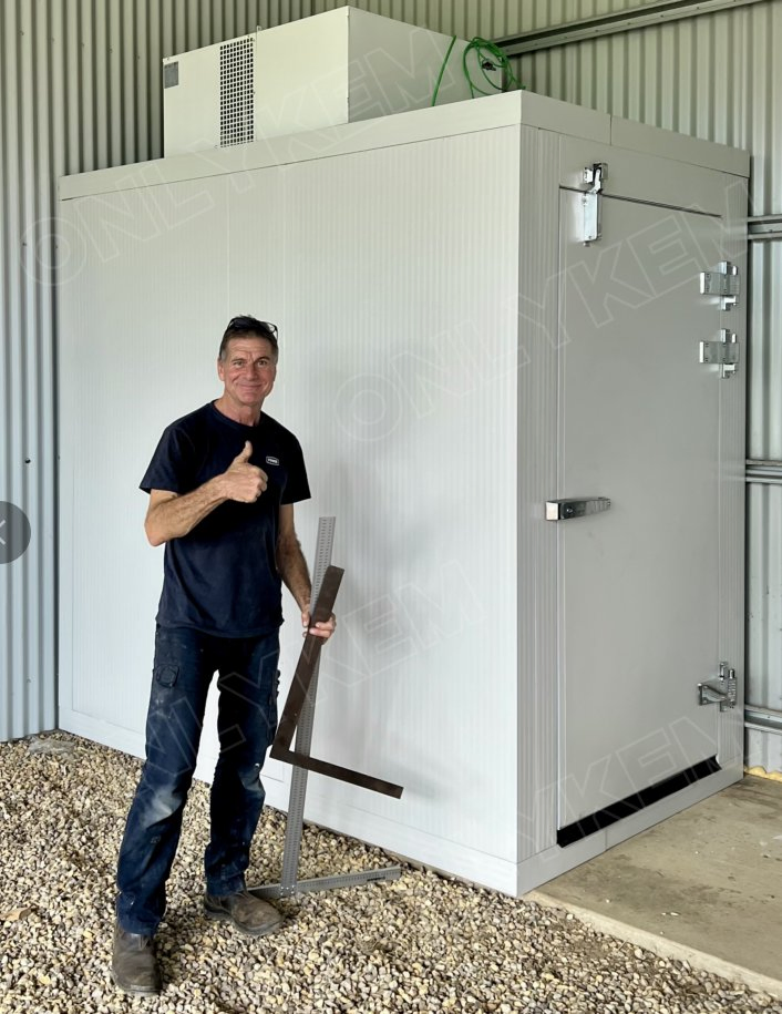 8X8FT Small Cold Room Storage Mobile Freezer Room