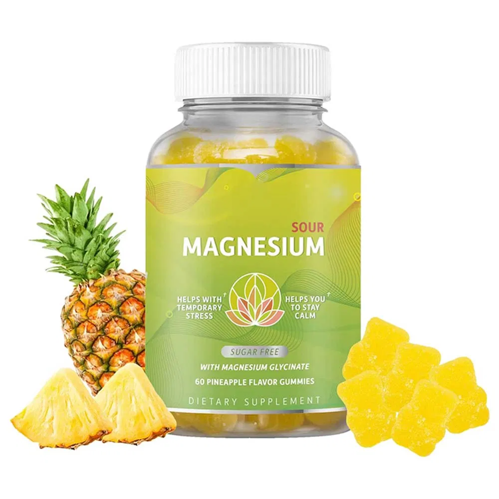 Sleep Aid and Calm Mood Magnesium Complex Gummy Supplement Magnesium Glycinate Gummies