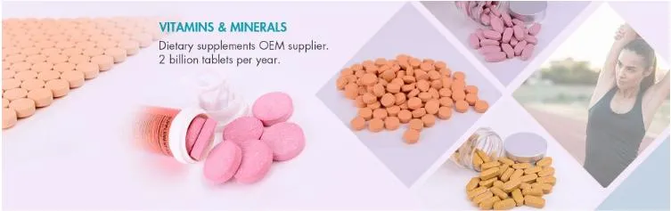 Health Food Dietary Supplement Vitamin B Complex Tablets