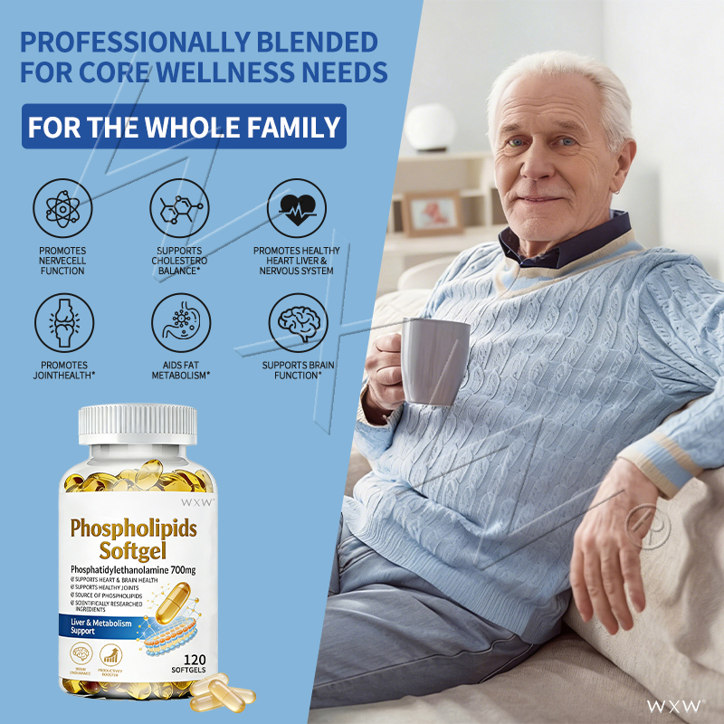 Brain Clarity Phospholipid Softgels for Ultimate Mental Wellness