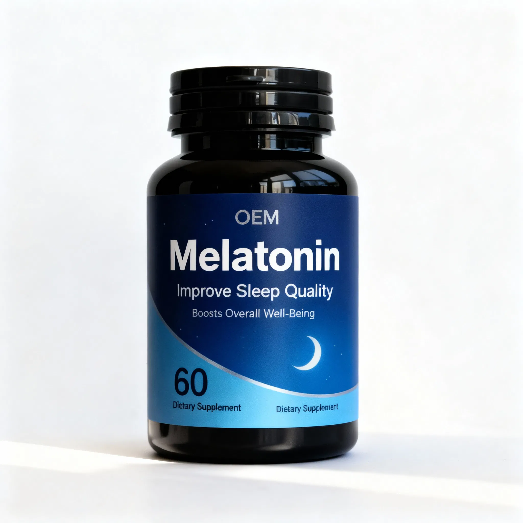 Elatonin Tablets for Jet Lag Support Travel Sleep Aid Supplements OEM