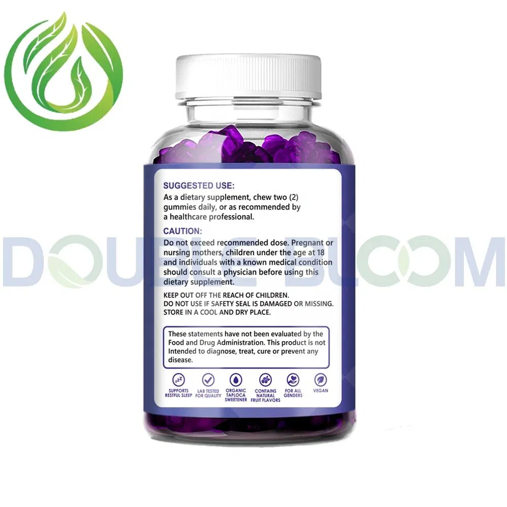 Vegan Melatonin Gummies Supplement Sleep Supplement Melatonin 1omg Dietary Natural Flavor