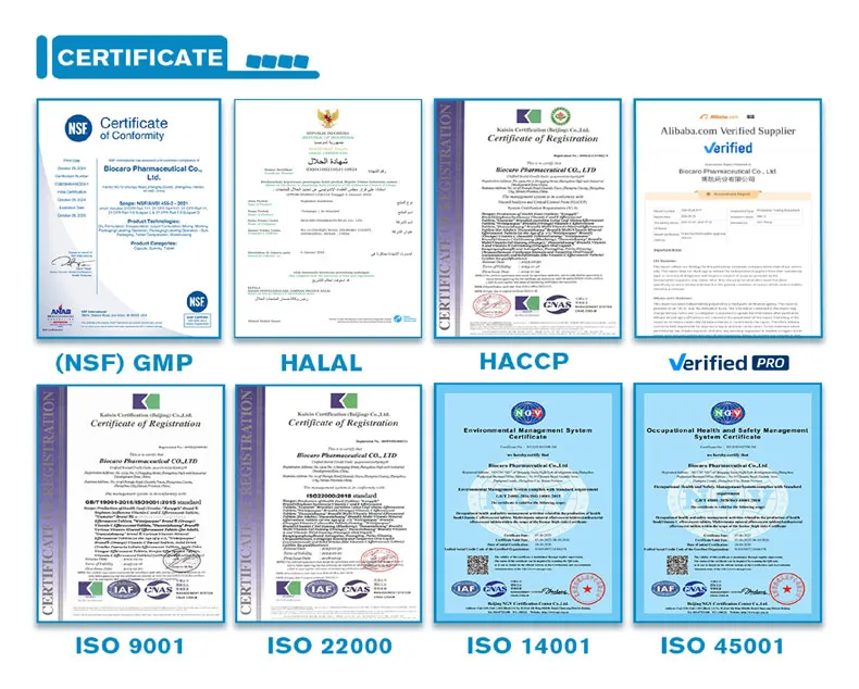 Certifications