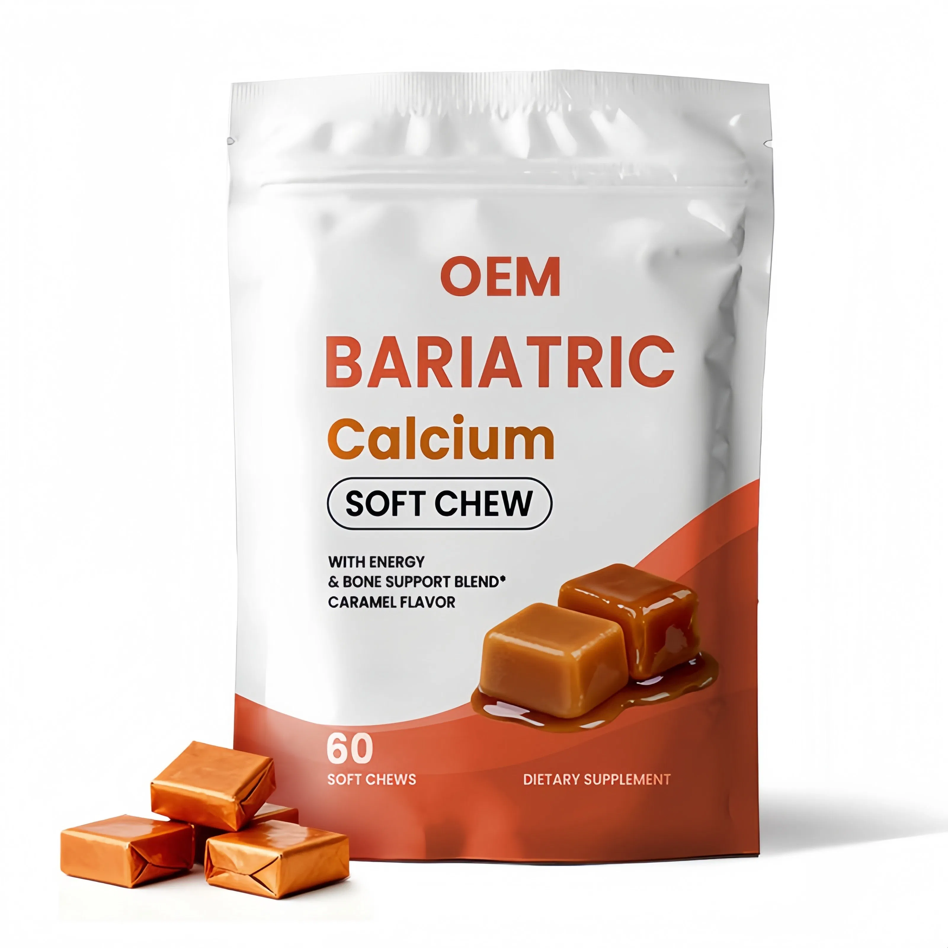 OEM Supplement for Adults 60 Count Beauty Dietary Supplement Boosting Calcium Soft Chews