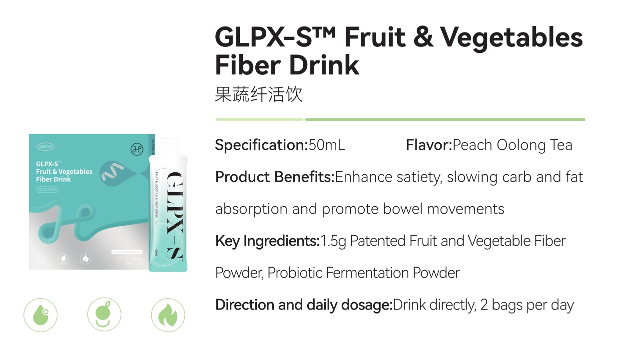 Promote Weight Management Support Digestive Health Boost Nutrient Absorption High End Glpxs Enzyme Beverage