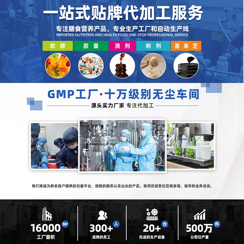 Cross-Border Temu Rhodiola, L-Theanine, Ashwagandha &amp; Saffron Capsules Dietary Supplements