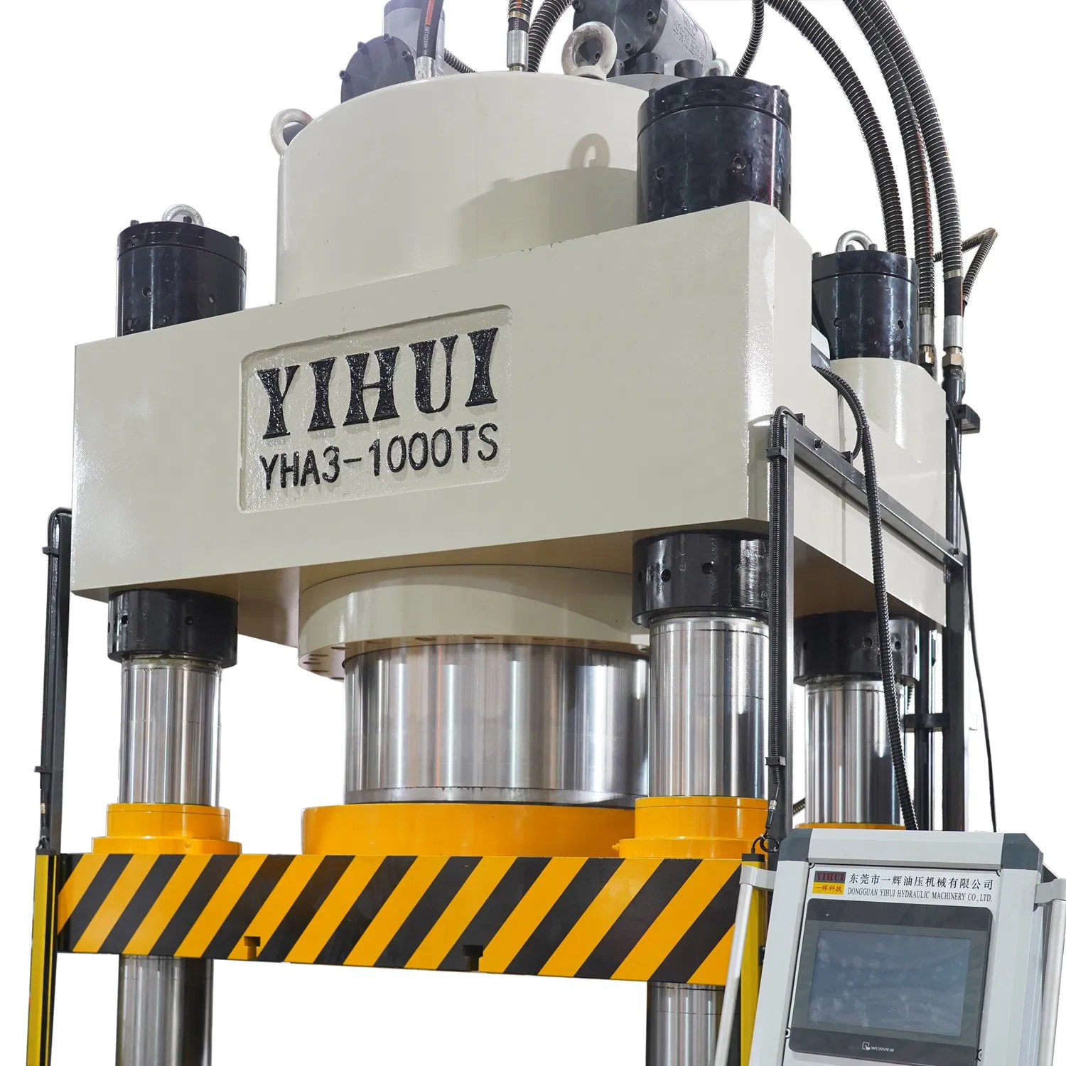 500-Ton Cold Forging Press Line Producing Aluminum Camera Lens Cover