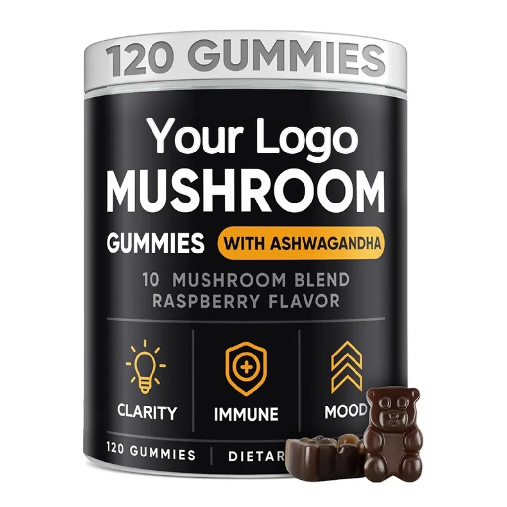 OEM Private Label Mushroom Gummies Brain Booster Immune Support Energy