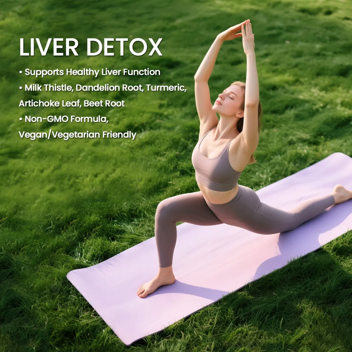 Factory Supply Bulk Liver Cleanse Detox &amp; Repair Veggie Capsules Herbal Liver Support Milk Thistle Supplement