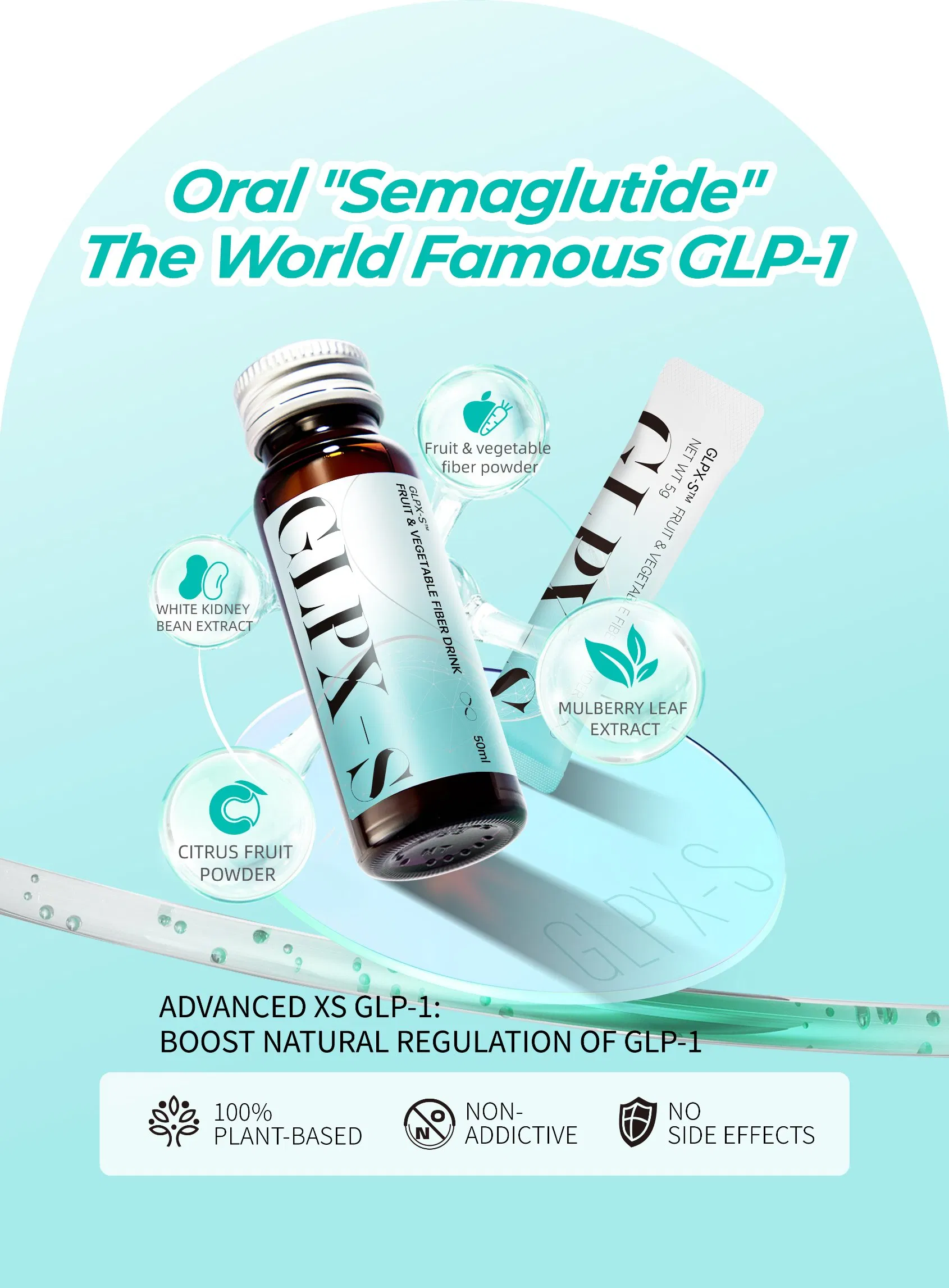 Promote Weight Management Support Digestive Health Boost Nutrient Absorption High End Glpxs Enzyme Beverage