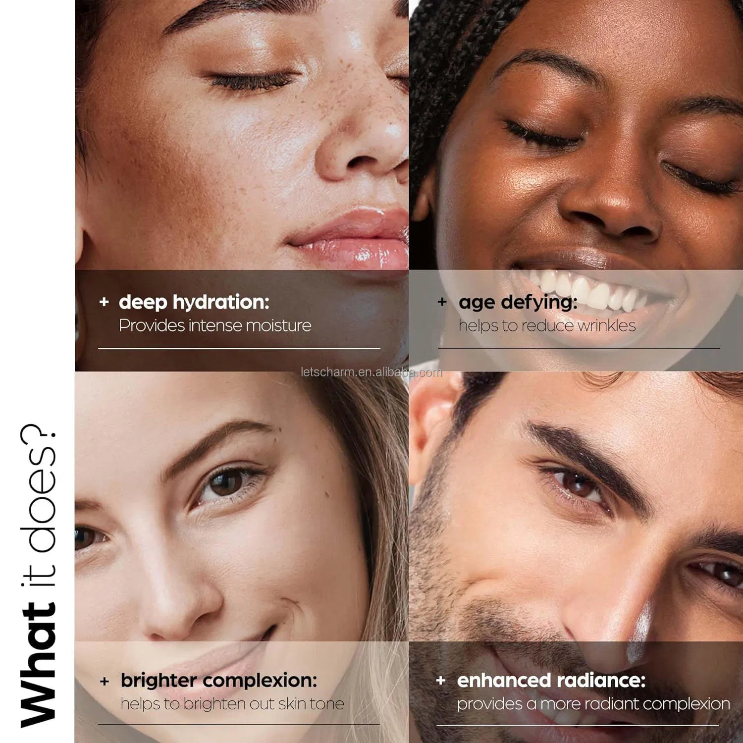 Ls129 OEM/ODM Private Label Natural Retinol Vitamin C Serum - Anti-Aging Brightening Treatment