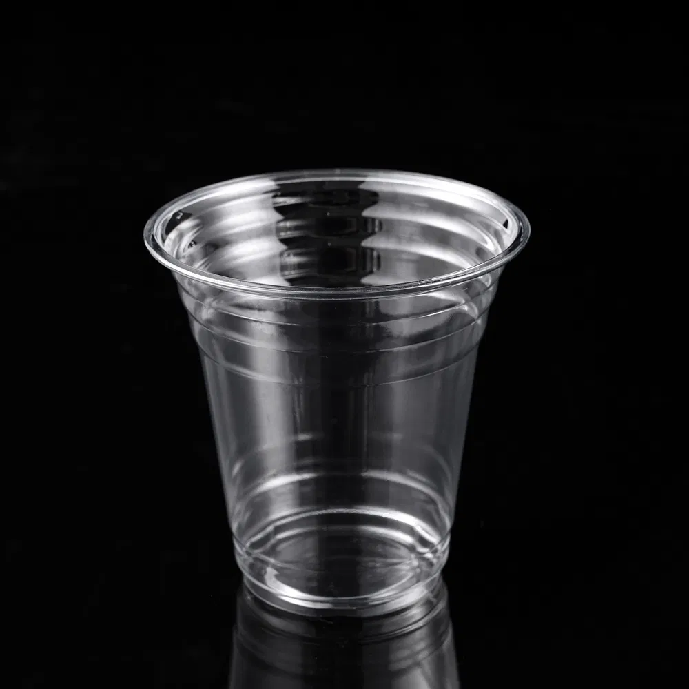 Pet R-Pet Material Disposable Plastic Juice Boba Drink Cold Beverage Cup