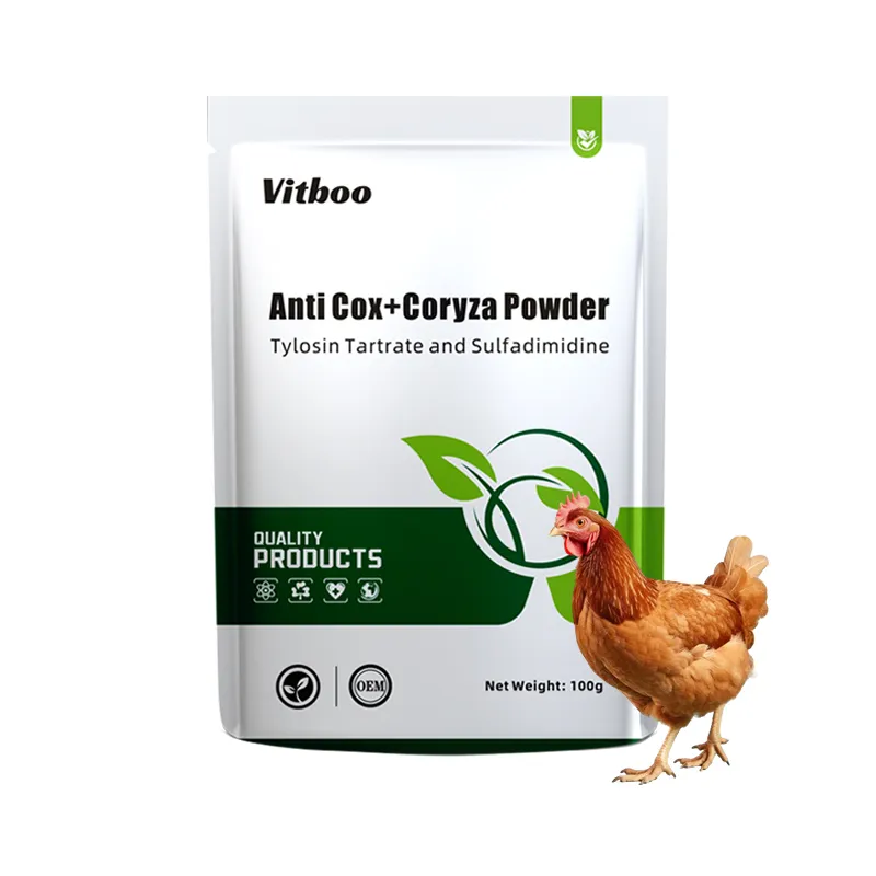 Vitboo Anti-Coccidiosis Soluble Powder Veterinary Medicine Diarrhea Prevention Coryza Treatment