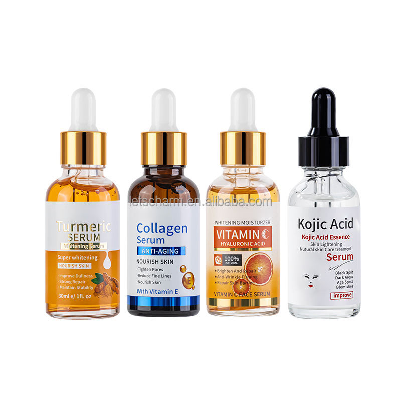 Ls129 OEM/ODM Private Label Natural Retinol Vitamin C Serum - Anti-Aging Brightening Treatment