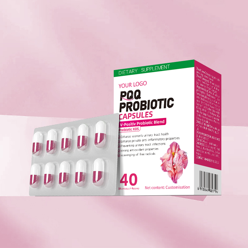 OEM Customized PQQ Probiotic Capsule Enzyme Product Urinary and Vaginal Probiotic Manufacturer