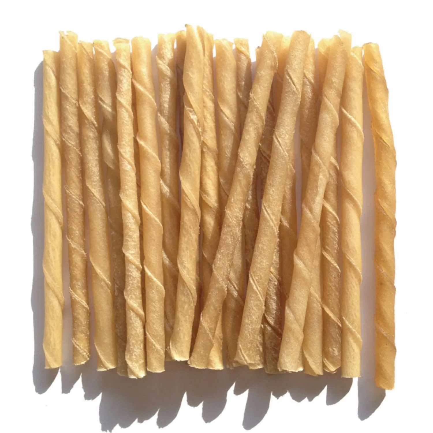 100% Rawhide Chewing Bones Pet Chews Natural Rawhide Knotted Bone