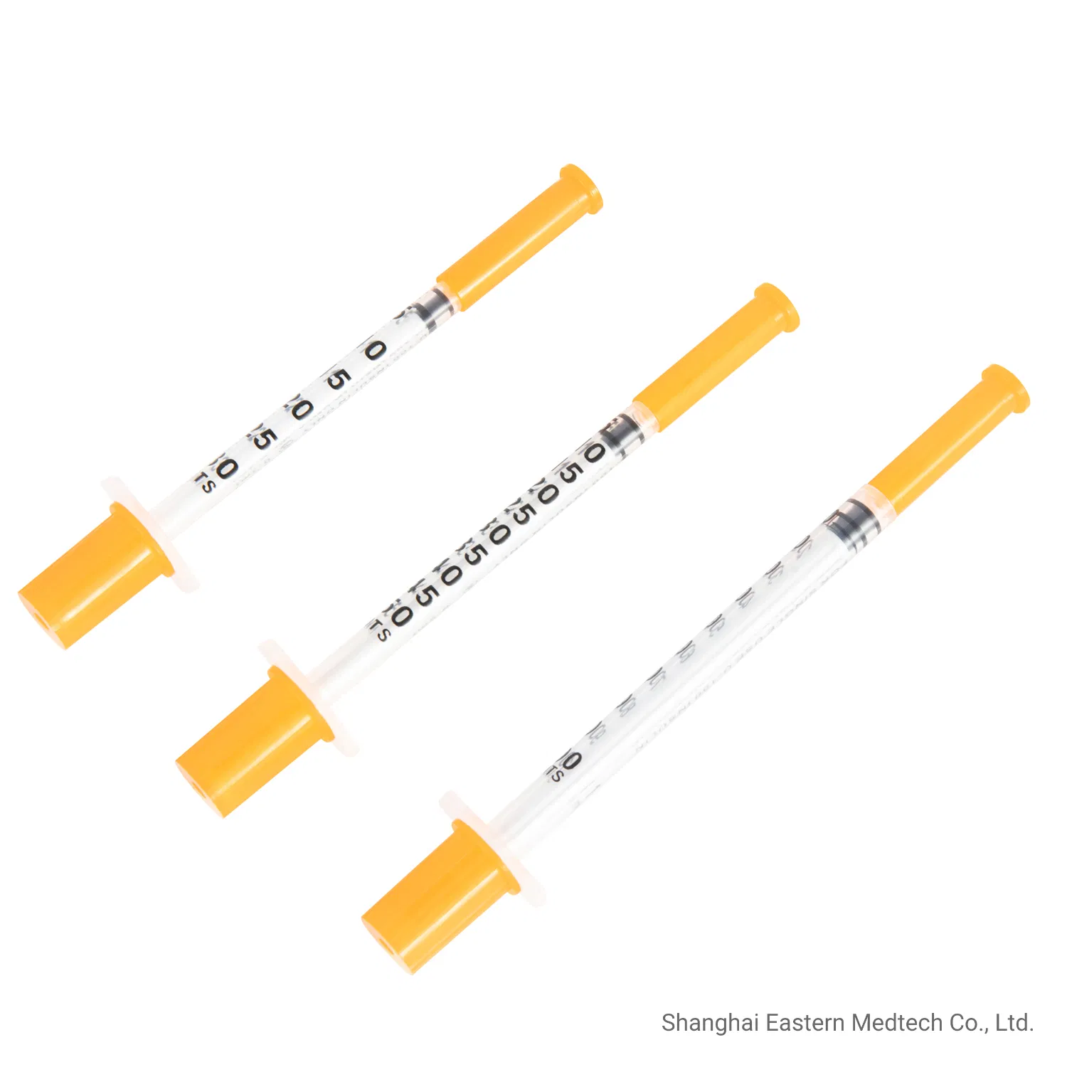 Medical Products Safety Professional High Quality with Fixed Needle 1ml Insulin Syringe