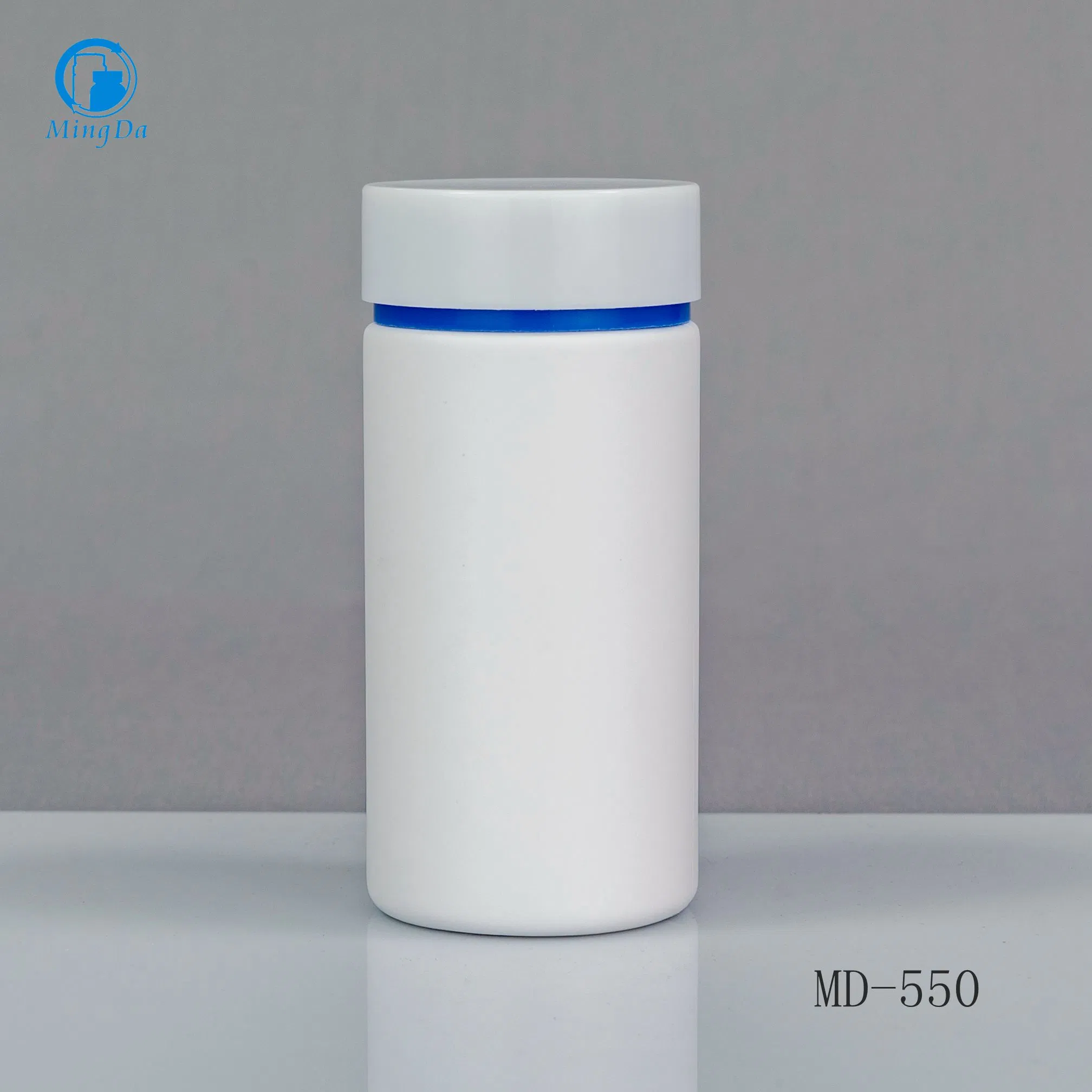 HDPE Cylindrical Probiotics Products Coq10 Calcium Capsules 300 500 750 Ml Bottle Beauty Support Vitamins Immune Products Colorful Big Containers