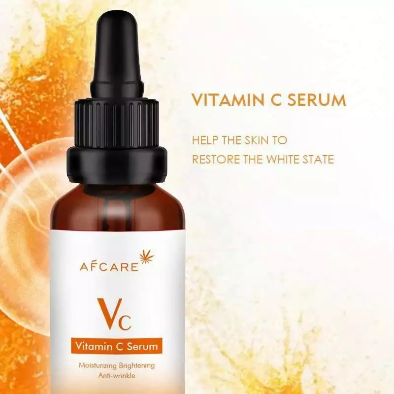 Advanced Vitamin C Serum Hyaluronic Acid Niacinamide Shrink Pores Anti-Aging Face Care