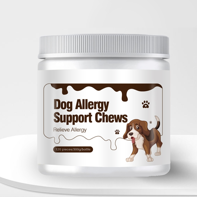 Dog Allergy and Immune Probiotic Chewable Tablets Support