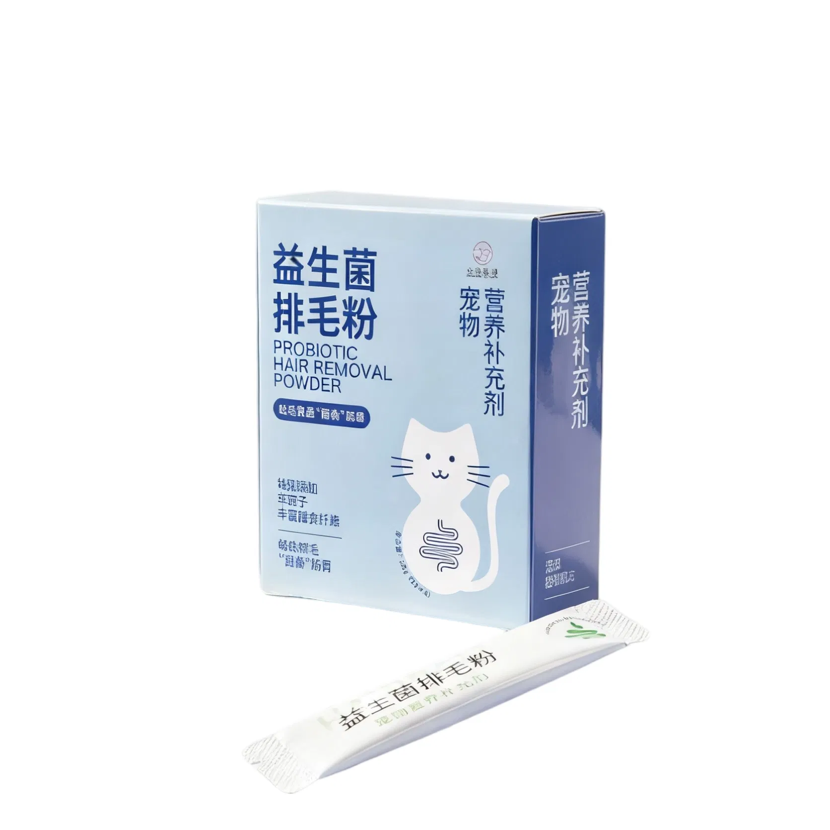 Premium Cat Hairball Prevention and Digestive Health Powder